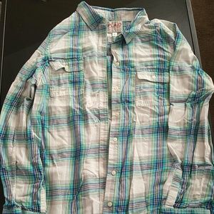 Old Navy checkered shirt
